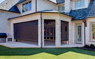 Outdoor Motion Screens for Homes and Patios in Southlake, Roanoke, Colleyville, Keller and Grapevine, Texas (TX)