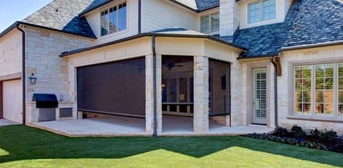 Outdoor Motion Screens for Homes