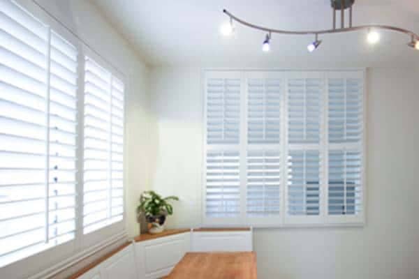 Polycore® by Sunland® Shutters faux wood shutters at Blind and Shutter Guys near Southlake, Texas (TX)