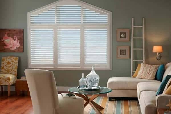 Solstice™ Wood Shutters from Timber custom window shutters Blind and Shutter Guys near Southlake, Texas (TX)
